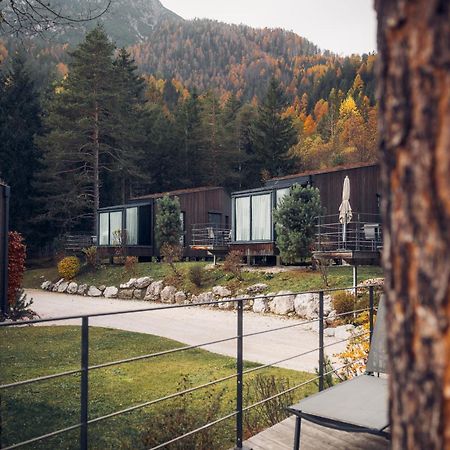 Skyview Chalets Am Camping Toblacher See المظهر الخارجي الصورة