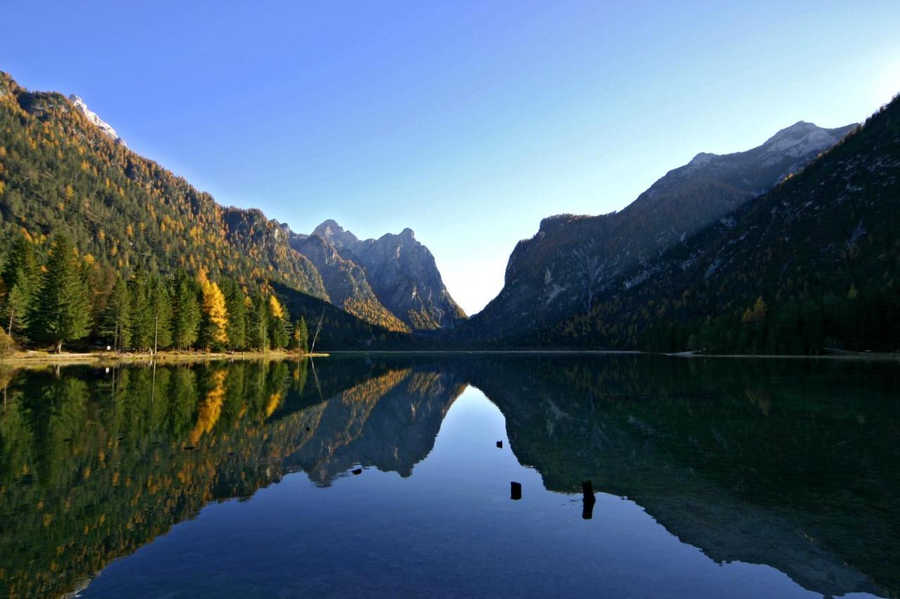 Skyview Chalets Am Camping Toblacher See المظهر الخارجي الصورة