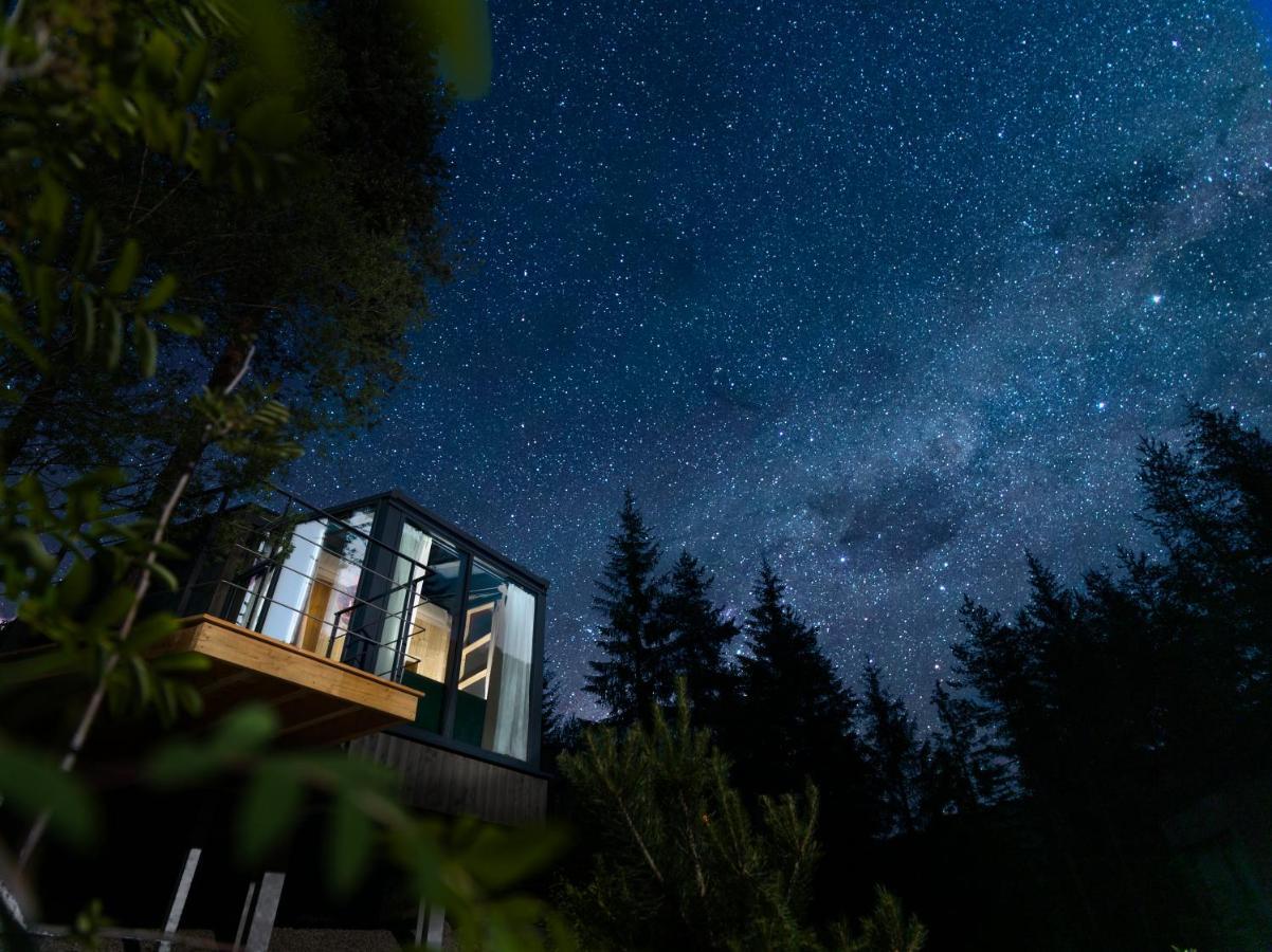 Skyview Chalets Am Camping Toblacher See المظهر الخارجي الصورة